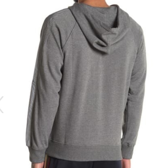 Jared Lang Striped Sleeve Hoodie - Picture 2 of 4